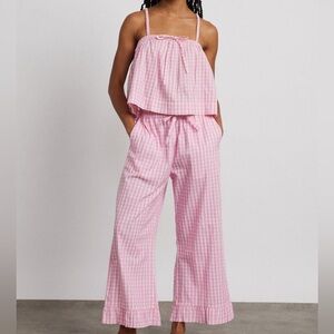 Damson Madder Paddy Ruffle Pajama Set